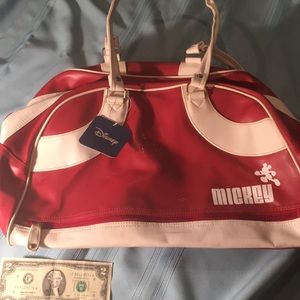 Disney NWT Mickey Leather Bag!